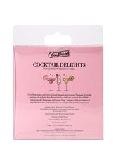 GoodHead Cocktail Delights (3 Pack) 2 oz.- Peach Bellini, Strawberries & Champagne, Lemon Drop